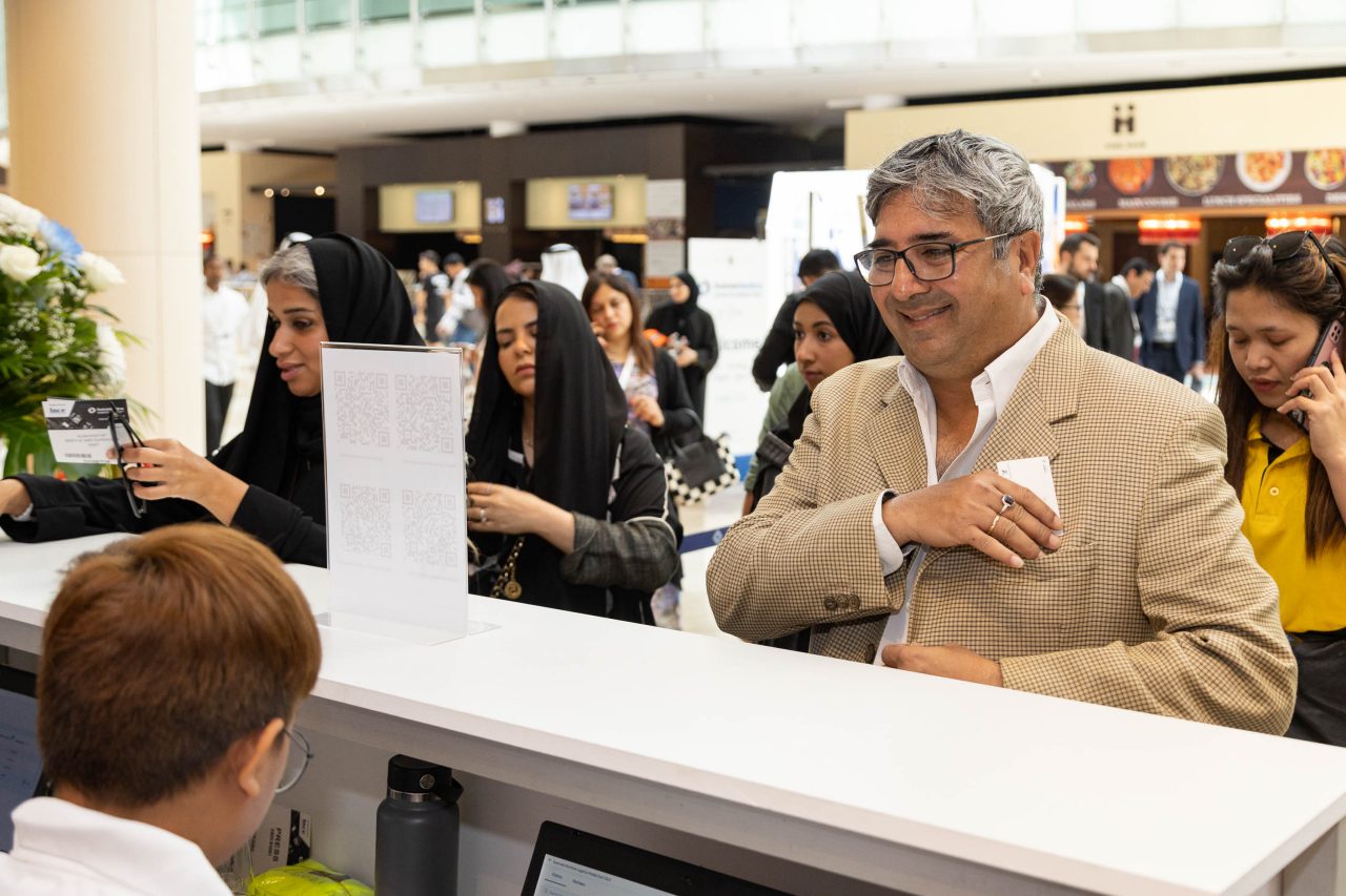 Registration desk